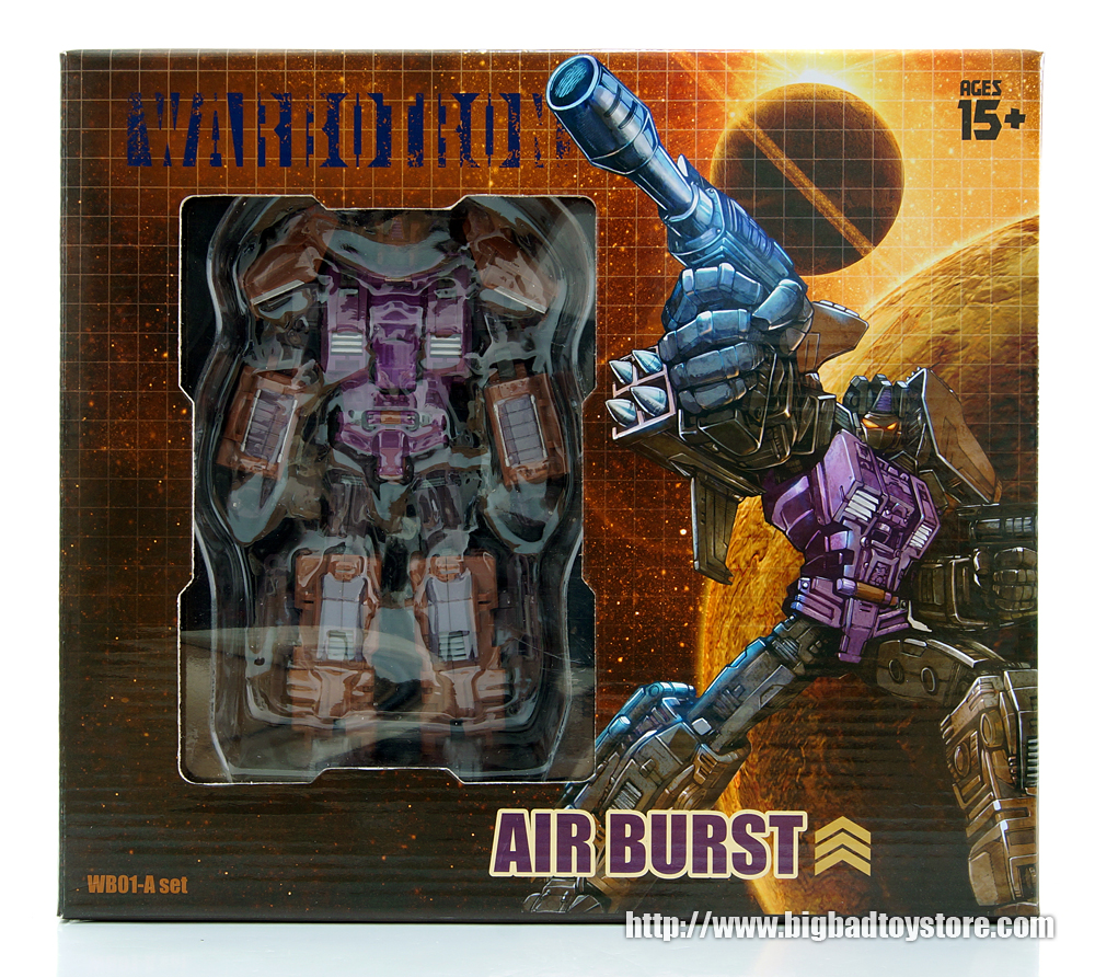 First Looks at Warbotron WB01-A Air Burst Figure Full Color